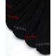 thumbnail image 5 of Calcetines Reebok para hombre de corte bajo, 8 pares, invisibles, negros, talla 6-12.5, 5 of 7