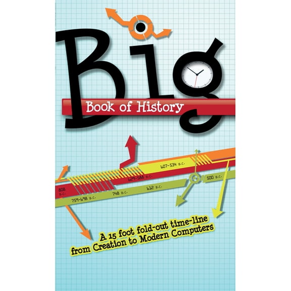 Big Book of History: A 15 Foot Fold-Out Time-Line from Creation to Modern Computers, (Paperback)