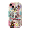 thumbnail image 1 of Cute Dolls Phone Case Compatible with iPhone 12, Soft TPU Flexible Silicone Case with Phone Holder, Full Body Screen Camera Protective Cover, Shockproof, Anti-Scratch, Slim Phone Case, 1 of 4