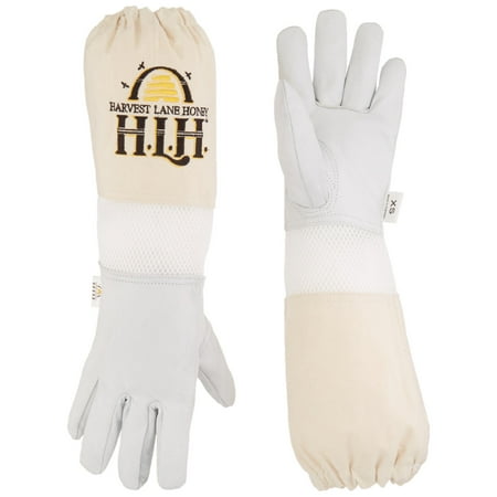 HARVEST LANE HONEY Beekeeping Gloves, Goat Skin, X-Small CLOTHGXS-103