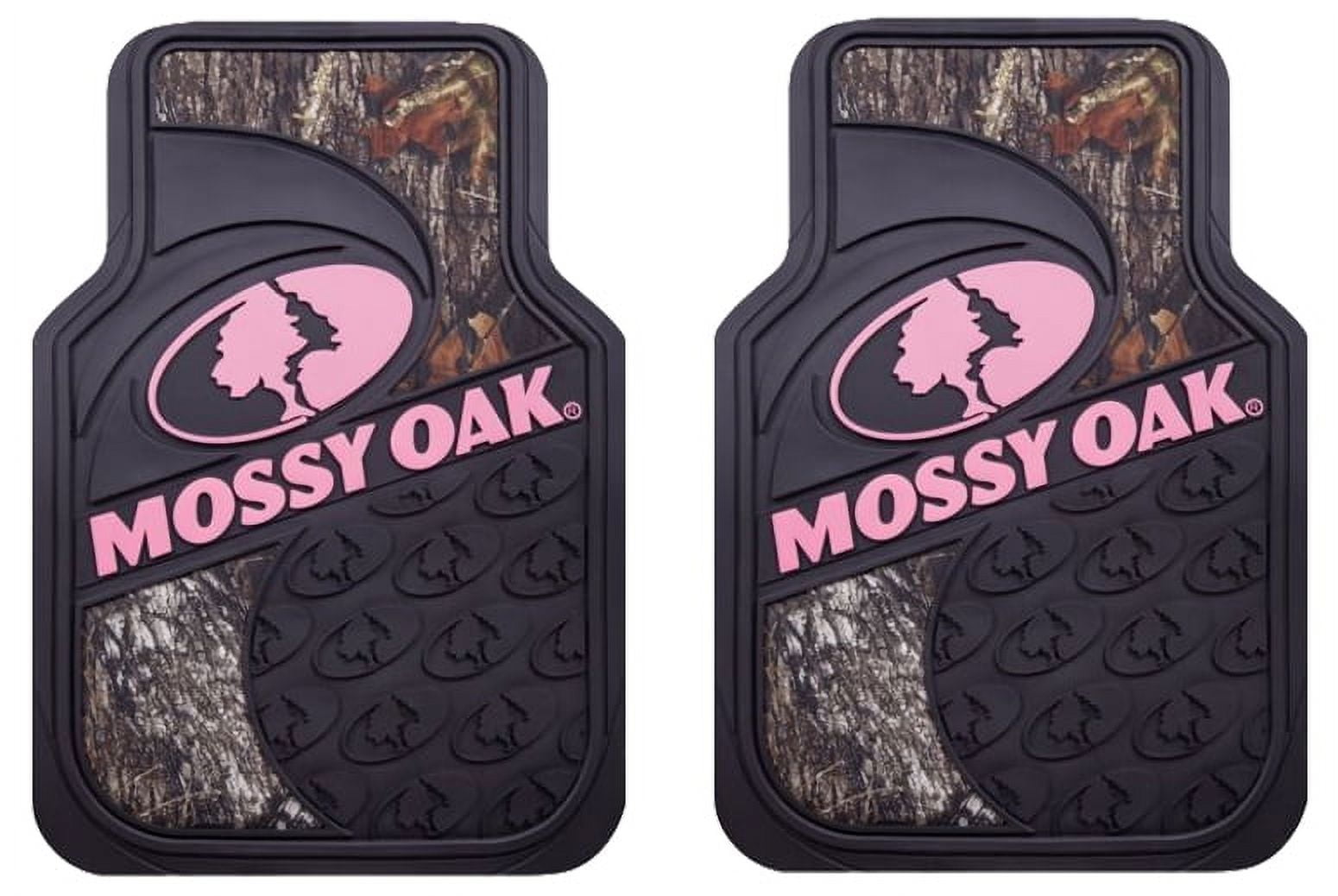 Mossy Oak MFM4105 Floor Mats Breakup/Pink (2 Piece) 