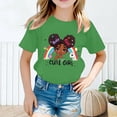 thumbnail image 2 of WEAIXIMIUNG 5 Filles Enfants Filles Mignon Mode Imprimé Col Rond Décontracté Ample Confortable Manches Courtes T-Shirt d'Été, 2 of 4