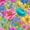 Color 2, variant on Peel and Stick Wallpaper Jungle Leopards Zebras Monkeys Tropical Foliage Vibrant Colors 24in x 118in Contact Paper Removable Self Adhesive Wall Mural Wall Decor for Bedroom Kitchen Cabinets