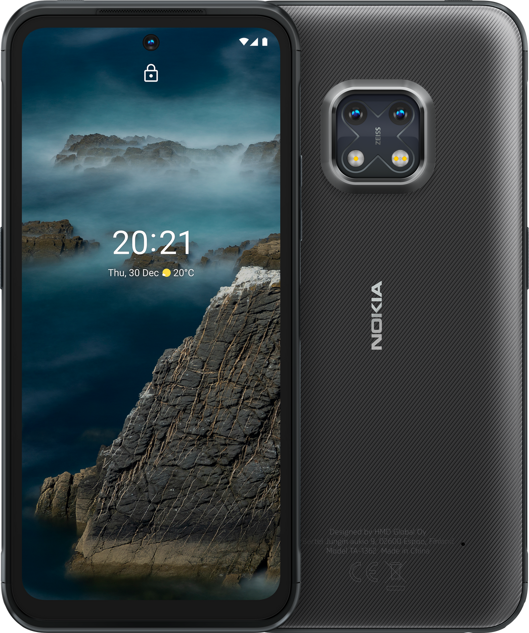Nokia XR20 5G, Android 11, Unlocked Rugged Smartphone, Dual SIM, US Version, 6/128GB, 6.67-Inch Screen, 48MP Dual Camera, Granite - image 2 of 2