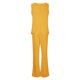 thumbnail image 5 of Conjunto de dos piezas para mujer: chaleco y pantalones anchos - Poliéster, estilo boho informal, sin mangas, cintura elástica, tallas S-XXL, para todas las estaciones, 5 of 5