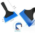 ZHaobin 1Pc Clean Scraper Shovel Rubber Window Tint Squeegee Water