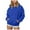 Blue, variant on Hoodie with Ears Cat Hoodie with Ears with Cat Ears Sweatshirts for Women Hoodie Pullover Loose Fit Cute Hooded (Dark Purple, 4XL)