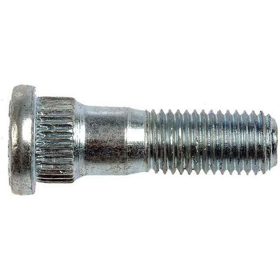 M12-1.50 Serrated Wheel Stud - 15.80mm Knurl, 44mm Length