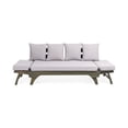 thumbnail image 3 of Acacia Wood, Expandable Design | Outdoor Seating Turned Comfortable Bed, Water-Resistant Cushions for Easy Cleaning, 3 of 5