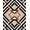 Beige, Pattern 3, variant on ODIKA 4' x 6' Machine Washable Non-Slip Area Rug, Geometric Diamond High Traffic Rug, Beige, 447767