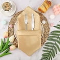 thumbnail image 2 of 24 Pcs Satin Napkin Square Dinner Napkins Party Napkin Soft Table Napkins for Romantic Party Dinner, 2 of 5