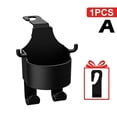 thumbnail image 5 of 4 Pack Car Headrest Hook with Cup Holder, Multifunctional Seat Back Organizer for Drinks, Phone and Bag Storage, 5 of 9