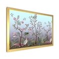thumbnail image 2 of Designart 'Chinoiserie With Peonies and Birds II' Traditional Framed Art Print, 2 of 4