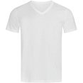 thumbnail image 1 of Stedman - Camiseta cuello pico modelo Ben para hombre (Blanco), 1 of 2