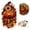 #01-Pumpkin, variant on DIY Seasonal 3D Crochet Door Hanger Kit, Festive Wall Decor Craft Set for Adults – Fall, Christmas, Halloween & More