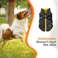 thumbnail image 3 of Greeniant Arnés de invierno para mascotas, chaqueta a prueba de viento, chaleco, ropa ligera de entrenamiento, poliéster, ropa lavable con gancho trasero Ropa para mascotas Verde XXL Greeniant PT000587-18, 3 of 6
