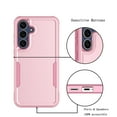 thumbnail image 4 of For Galaxy S25 FE 5G 2025 Case ,Sturdy Phone Case for Galaxy S25 FE 6.7 inch ,Tiflook Shockproof Protection Heavy Duty Armor Hard Plastic & Rubber Rugged Bumper 2-in-1 Case Cover ( Pink ), 4 of 6