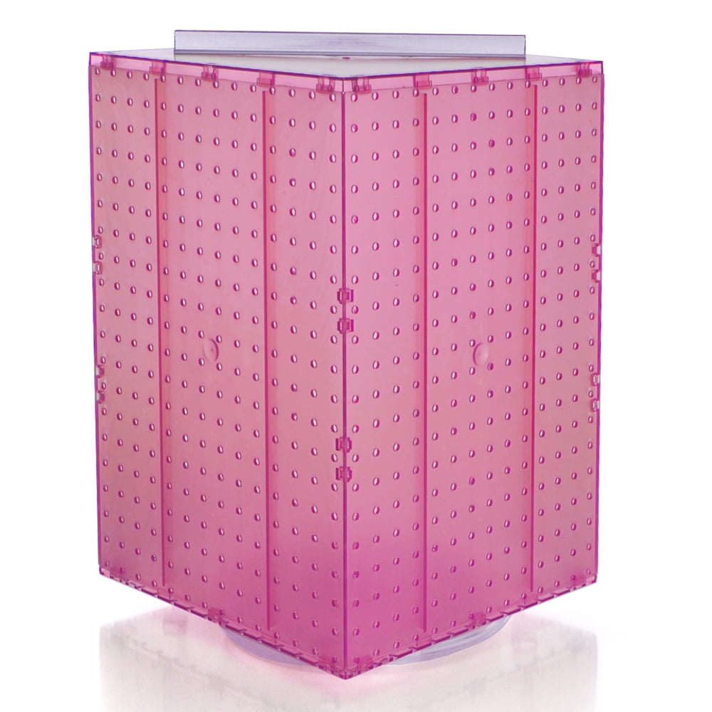 PINK 701414 Interlocking Pegboard Display