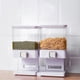 thumbnail image 5 of Dispensador de alimentos dual - Dispensador de alimentos secos Perfecto un dispensador de dulces, nueces, granola, cereales, almacena alimentos y perfecl dispensador de granos, 5 of 8