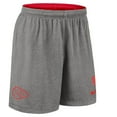 thumbnail image 4 of Men's Nike Red Kansas City Chiefs Sideline Reversible Dri-FIT Shorts, 4 of 5