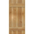 thumbnail image 5 of 16 1/8"W X 34"H Timbercraft Three 5 3/8" Boards Joined Board-N-Batten Shutters, Rough Sawn Western Red Cedar (Per Pair), 5 of 13