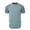 Green / Navy, variant on ZIMEGO Mens Short Sleeve Ringer Tee - Color Block Raglan Casual T-Shirt
