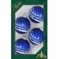 thumbnail image 1 of Adornos navideños para árbol de Navidad de Krebs, 67 mm, 4 piezas, 1 of 3