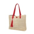 thumbnail image 4 of Bolso de hombro para mujer, moderno, informal, con cierre de cremallera rojo, 4 of 9