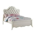 thumbnail image 2 of Acme Edalene Full Bed Synthetic Leather & Pearl White, 2 of 7