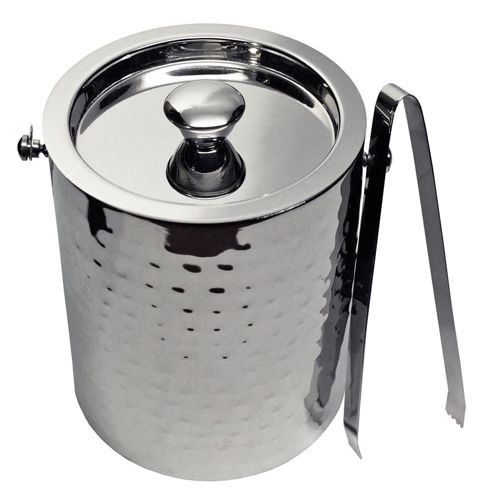 Madrid Collection Ice Bucket and Tong Set Wine Ice Buckets for Parties