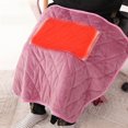 thumbnail image 1 of Clearance Heated Blanket with Pocket Soft Warm USB Heated Lap Blanket for Office Fast-Heating Car Heated Blanket Heated Throw Blanket Portable Heated Blanket for Dorm Car Home Travel, 1 of 3