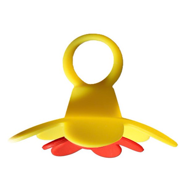 Anillo Comederos para pájaros Diseño de flores Colibrí Bebederos de agua Suministros de alimentación para pájaros