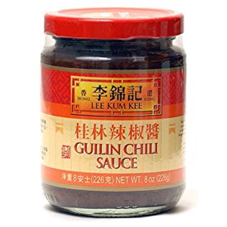 NineChef Bundle - Lee Kum Kee Guilin Style Chili Sauce - 8 oz. (Pack of 3) + 1 NineChef Brand ChopStick