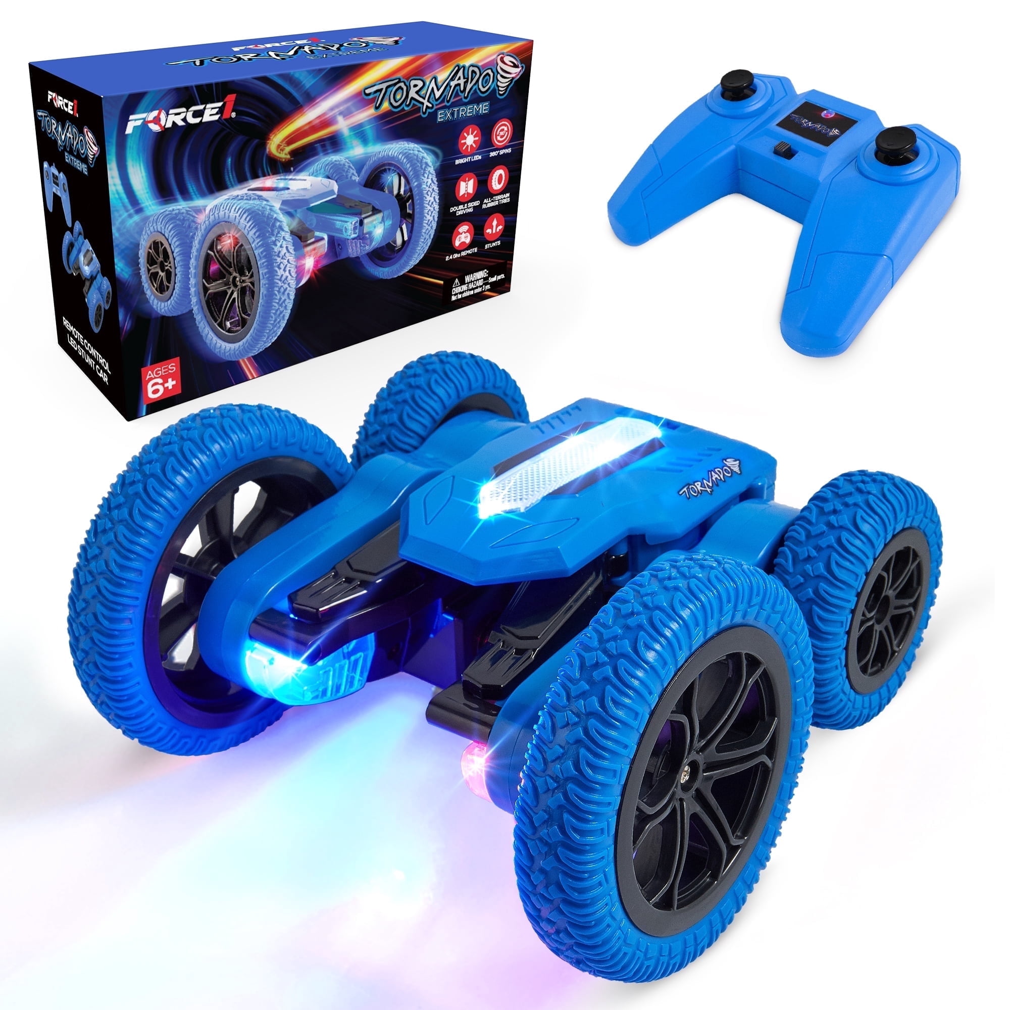 USA Toyz Tornado Extreme RC Car off-Road Rechargeable Toys Bright