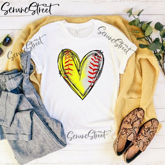 Mom Of Both Shirt, Baseball Mom Shirt, Softball Mom Shirt, Baseball Lover Shirt, Softball Lover Shirt, Mom Mother'S Day Gifts