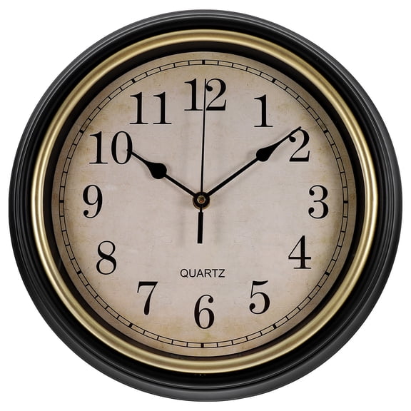 MLINS Retro Clock Wear Resistance Wall No Battery Office