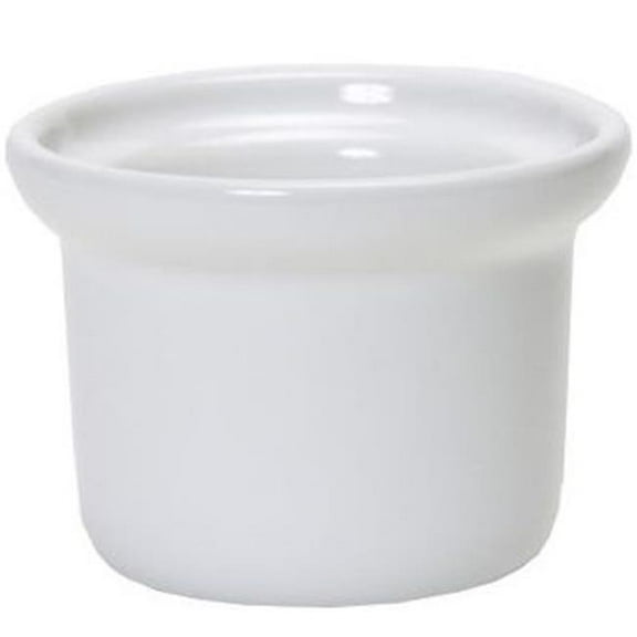 Tuxton China BWS-0805 Petite Marmite 8 oz. - White - 1 Dozen