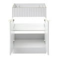 thumbnail image 4 of 24 Inch Modern Bathroom Vanity for Small Bathroom, White Storge Cabinet without Ceramic Sink, 4 of 9