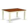 thumbnail image 5 of East West Furniture Weston 5-piece Wood Dining Set in Buttermilk/Cherry, 5 of 8