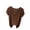 Brown, variant on Staron Summer Tops for Women Plus Size Oversized Casual Round Neck Short Sleeve Loose Blouse Shirt, Brown 3XL