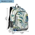 thumbnail image 2 of FORMRS School Backpack 17" Student Travel Bag with Laptop Compartment, Peacock Feather, 2 of 7