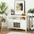 thumbnail image 3 of Gymax Storage Buffet Sideboard Table, 3 of 10
