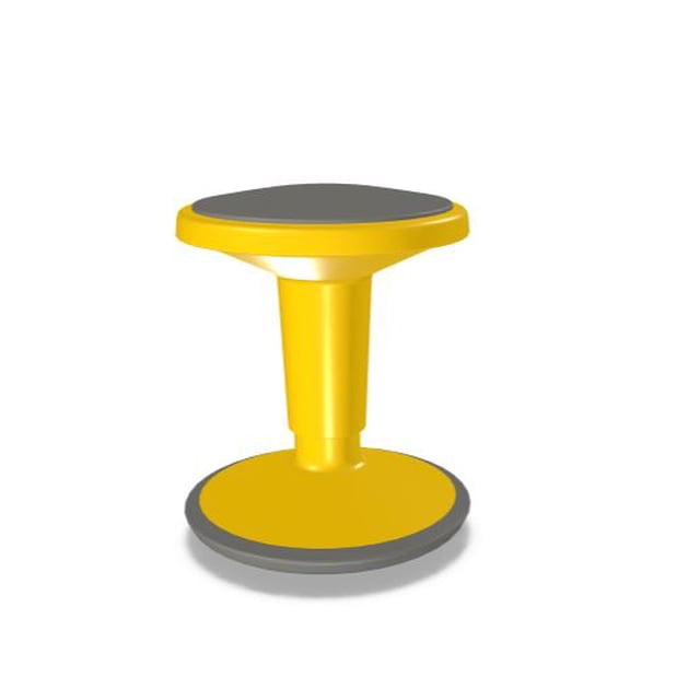 Hiérarchie Tabouret de Croissance Réglable en Hauteur - Tabouret Haut (Jaune)