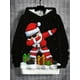 thumbnail image 4 of Sudadera con capucha de Papá Noel con estampado 3D para hombre, ropa deportiva con cordón, informal, a la moda, para Navidad, 4 of 5