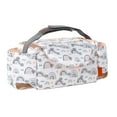 thumbnail image 1 of Bolsa de almacenamiento Bolsa organizadora universal multifuncional para cochecito, impermeable, de gran capacidad, para cochecito, con portavasos, compartimentos divididos para leche, botellas de agu, 1 of 8