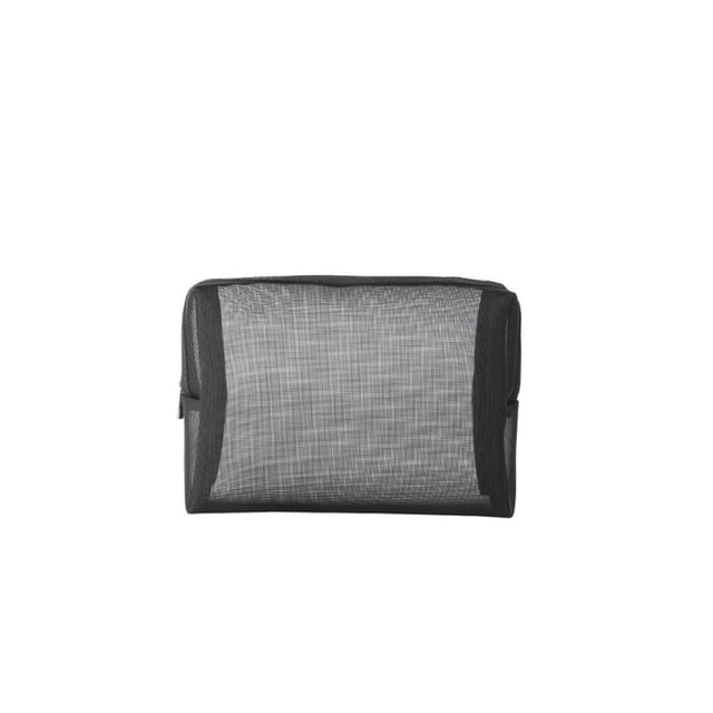 Mesh Toiletry Bag, Sheer Cosmetic Organizer, Portable Storage Pouch, for Travel and Daily Essentials, Multicolor