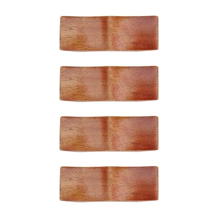 

4Pcs Creative Chopstick Stands Decorative Wooden Chopstick Holders for Home