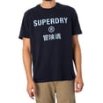 thumbnail image 2 of Superdry Code Core Sports T-Shirt, Blue, 2 of 6