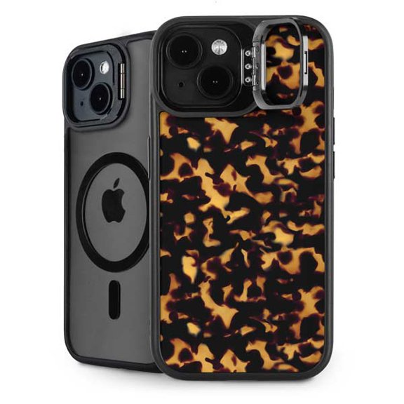 Skinit Tortoise Shell iPhone 15 Kickstand Case