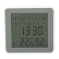 thumbnail image 1 of Monitor de temperatura y humedad, sensor de temperatura y humedad WiFi Monitor de temperatura y humedad Sensor de temperatura y humedad WiFi altamente versátil, 1 of 8